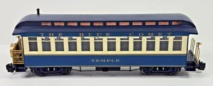 Bachmann G Scale Blue Comet Temple Passenger Train Car Atlantic City Express - Picture 1 of 12