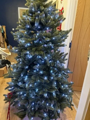 Balsam Hill Vermont White Spruce 6.5ft LIT Christmas Tree RRP £679 - Image 1 of 4