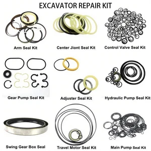 For Volvo EW180B Arm Boom Bucket Excavator Seal Repair Kits - Picture 1 of 11