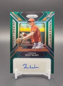 JORDAN WESTBURG ~ 2024 Prizm Sensational Signatures Green Parallel RC #SS-JW - Picture 1 of 2