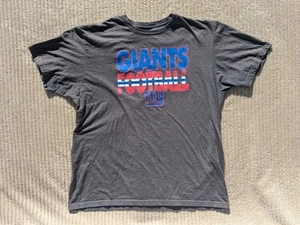 Camiseta de fútbol americano New York Giants NFL majestuosa para hombre gris a rayas - XL - Imagen 1 de 6