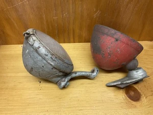 Vintage Antique Tractor Lights - For Parts Or Repair - Picture 1 of 10