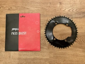 PASS QUEST 46T Chainring 3mm offset 110BCD R9200 R8100 R7100 - Ships From USA! - Picture 1 of 4