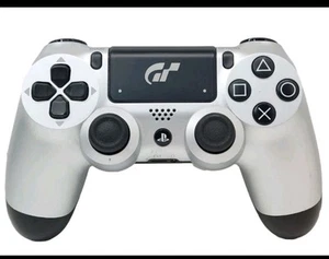 Sony PlayStation PS4 DualShock 4 Controller Gran Turismo Limited Edition Silver - Picture 1 of 7