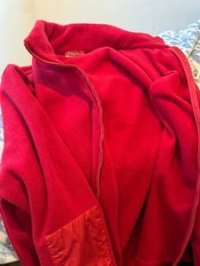 Prada Red Fleece Jacket XXL - Picture 1 of 6