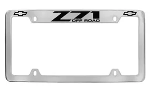 CHEVROLET CHEVY Z71 Z-71 LICENSE PLATE FRAME HOLDER - Foto 1 di 1