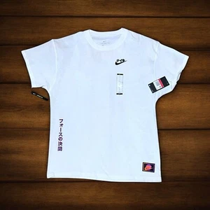 NWT Nike Air Zoom Force KANJEE Graphic Tee Large White T Shirt - Picture 1 of 8