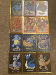Topps Pokemon The Movie Set E1-12 12 Holo/ Foil Card Evolution Set ALL HOLO!!
