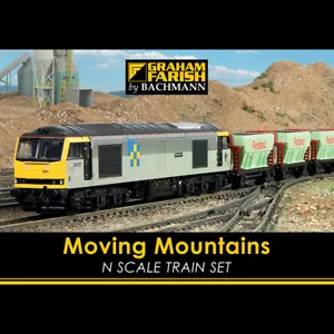 Graham Farish 370-221 N Gauge Moving Mountains Train Set - Picture 1 of 3