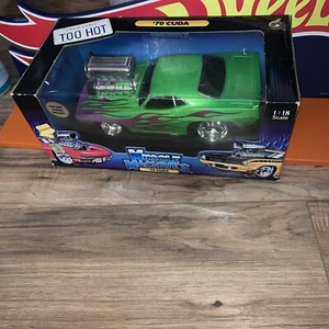 Muscle Machines '70 Plymouth Cuda 1:18 Scale Diecast Car Hot Rod 2001 - Picture 1 of 9