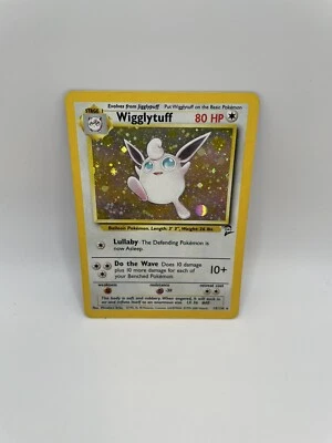 WIGGLYTUFF OC 1999 Base Set 2 Holo NM-MINT Rare Pokemon Card 19/130 PSA WOTC TCG - Image 1 of 2