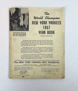 1957 New York Yankees Year Book (Missing Cover) - Picture 1 of 5