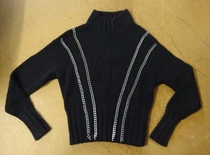 SASS & BIDE "Let It Shine" Chain Embellished Knit Jumper - Size XX-Small - $390 - Picture 1 of 5