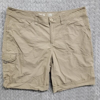 Mountain Hardwear Mirada грузовой шорты женщин размер 14 открытый туризм OL6669 желтовато-коричневый - Изображение 1 из 4