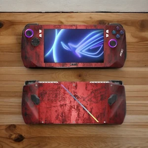 Recubrimiento de pared roja Asus Rog Ally, vinilo personalizado para consola de juegos, pieles Asus Rog Ally - Imagen 1 de 5