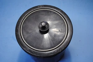 Vintage Tupperware Eiskübel schwarz Druckknopfdeckel. b - Bild 1 von 8