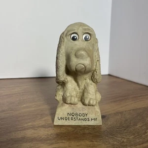 Puppy Dog "Nobody Understands Me" 1970's American Greetings Vintage 5.5" Figure - Picture 1 of 3