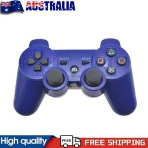 Wireless Game Handle Bluetooth-compatible Controllers for PS3 (Blue) #AU - Picture 1 of 2