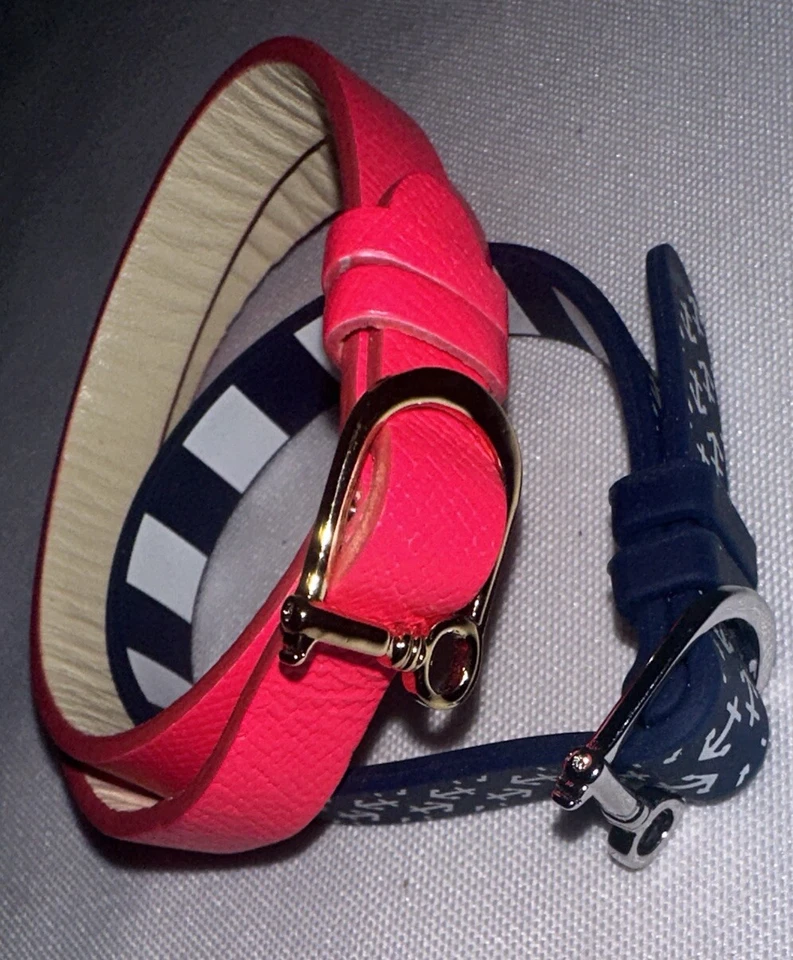 KEEP коллективный лот из 2 силиконовых лент - якорь (темно-синий), розовый - Изображение 1 из 2