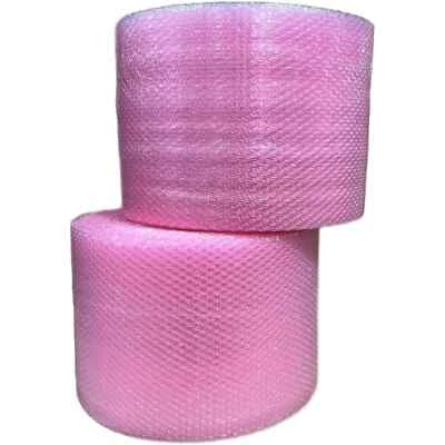 3/16" Small Bubble Cushioning Wrap Anti-Static Roll. 400' x 12" Wide 400FT 12" - Image 1 of 3