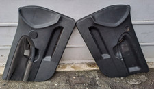 BMW 3er E36 Sedan Wagon Black Door Cards Panels Covers Front Left Right OEM