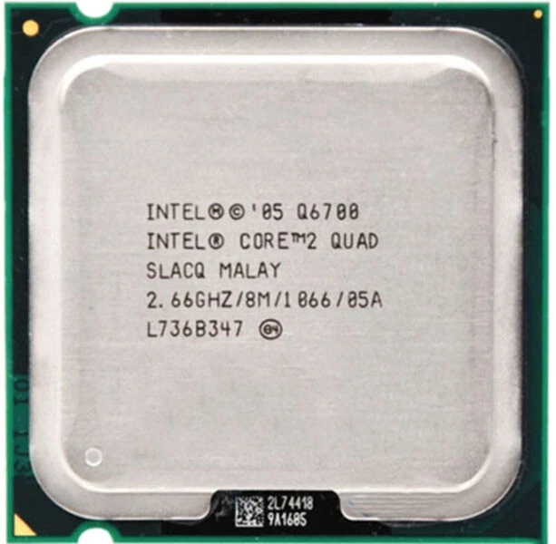 Intel Core 2 Quad Q6700 2.66 GHz 4 CORE 8M/1066 95W LGA775 CPU Processor - Image 1 of 1