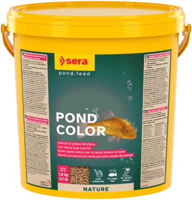 10 L sera pond color sticks Nature - Fischfutter Teich Goldfische Teichfische - Bild 1 von 2