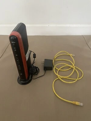 Verizon FIOS Actiontec MI424WR Rev 1 Wireless Router Cable Modem w/ Power Supply - Image 1 of 3