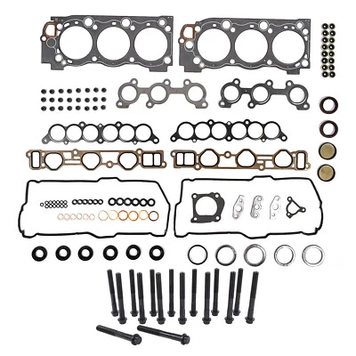 Juego de pernos de junta de culata para Toyota Tacoma T100 4Runner 5VZFE 1995-2004 Foto 1 de 4