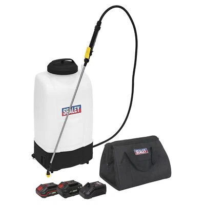 Sealey Cordless Garden Backpack Sprayer SV20 Series 15L Batteries - CP20VGBSKIT - Image 1 of 4
