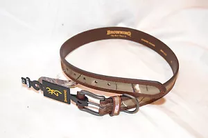 Browning Womens Belt Brown Leather & Realtree Camo XSmall, 28-32" XS NEW - Picture 1 of 3