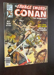 ESPADA SALVAJE DE CONAN #11 (Revista Marvel/Curtis 1976) -- Edad de Bronce -- FN - Imagen 1 de 3