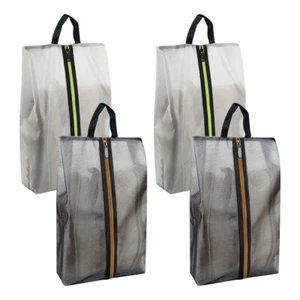 4Pcs Waterproof Shoe Bags Transparent Packing Storage Bag Organizer For Travel - Picture 1 of 6