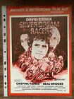 Silver Dream Racer David Essex  Beau Bridges 1980 Danish Movie Press Release