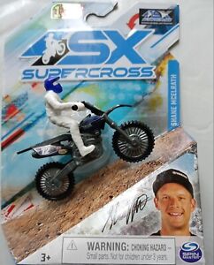 New SX Supercross Motorcycle SHANE MCELRATH #12 Yamaha 1st Edition 1:24 Scale