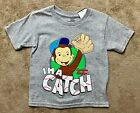 T-shirt graphique Curious George - thème baseball - tout-petits garçons - taille 2T - neuf