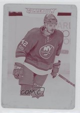 2017-18 Upper Deck Compendium Printing Plate Magenta 1/1 Scott Mayfield #463 fm0