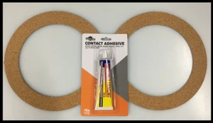 2 X CLUTCH CORK DRIVE DISK FOR LAWN MOWER SUIT GREENFIELD EVO MODELS,OZ MADE LRG - Picture 1 of 4