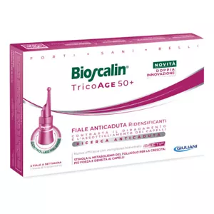 Bioscalin Tricoage 50+ Fiale Anticaduta Donna 8 Fiale - Foto 1 di 1