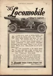 1908 OLDTIMER LOKWAGEN WERBUNG ZEITSCHRIFT PRINTANZEIGE - Bild 1 von 1
