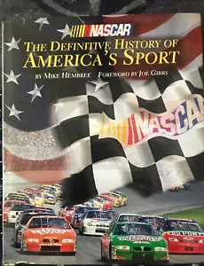 2000 NASCAR hardcover book Definitive History Of Americas Sport racing HARPER mp - Bild 1 von 8