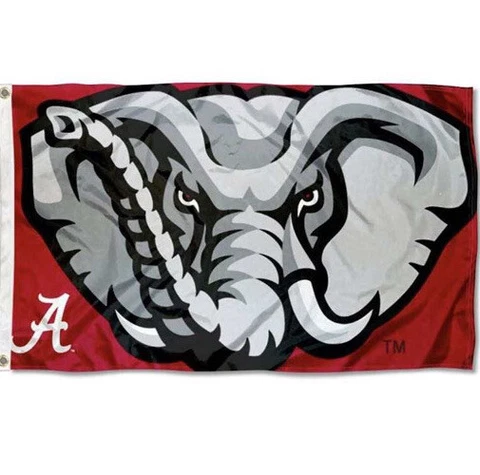Alabama Football Crimson Tide 3x5 ft Flag Banner Fast FREE Shipping USA Seller!! Cover