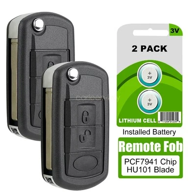 2 For Land Rover LR3 Range Rover Sport 2005-2009 Remote Car key Fob 315MHz HU101 - Image 1 of 4
