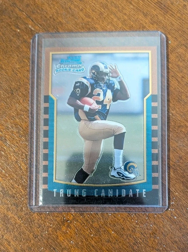 Trung Canidate 2000 Bowman Chrome /499 #167 Rookie RC Rams SP - Image 1 of 2