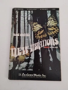 Vintage 1970 Songbook Tedd Smith's New Vibrations A Quest In Folk Rock Lexikon Musik - Bild 1 von 2
