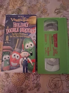 Veggie Tales Holiday Double Feature (VHS, 2004) Weihnachtsstern & große Idee - Bild 1 von 9