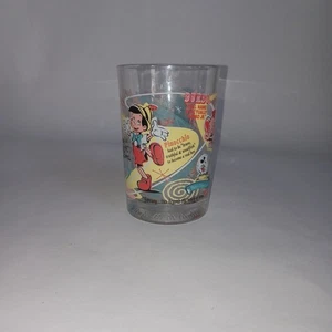 McDonalds Walt Disney 100 Years Of Magic Anniversary Glass Pinocchio - Picture 1 of 7