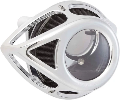 Arlen Ness 18-988 Clear Tear Air Cleaner Intake, Chrome 91-22 Harley Sportster - Image 1 of 4
