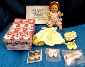 Ginny Crib Crowd Doll & Exclusive Romper made for Time To Remember Luncheon 2003 - Picture 1 of 13