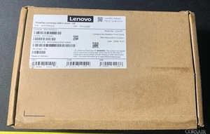 Station d'accueil universelle USB-C Lenovo ThinkPad - 40AY0090US - Photo 1/11